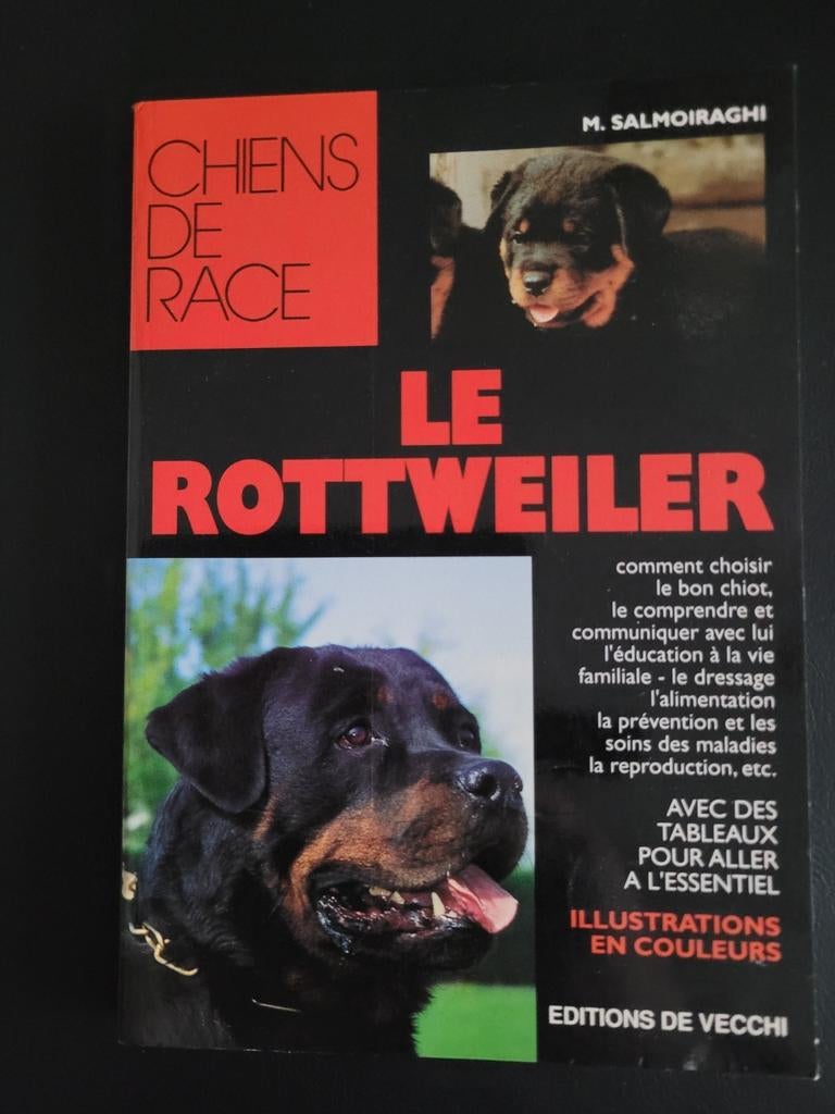 Le Rottweiler, Ophalen of Verzenden, Zo goed als nieuw, Honden