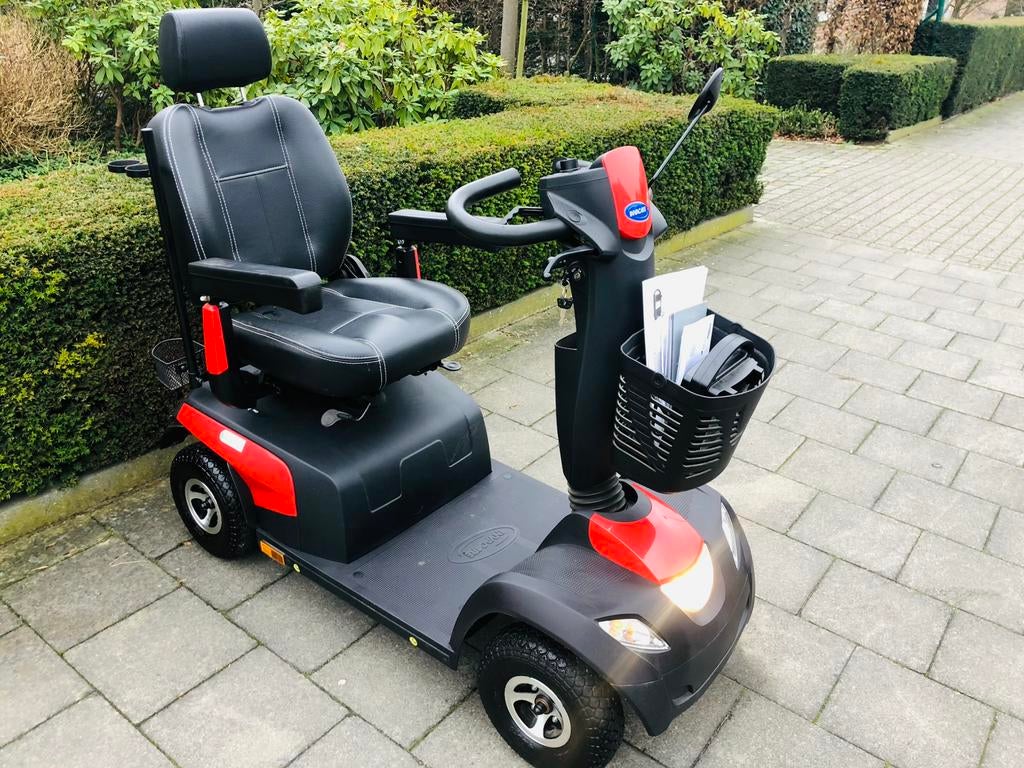 électrique Invacare comet Scooter PMR Scootmobiel, Enlèvement ou Envoi, Pliant, Comme neuf, Fauteuil roulant électrique