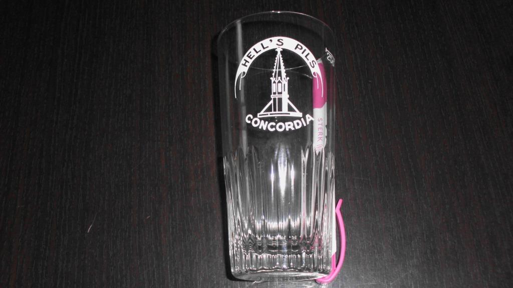 Hell s Pils Concordia Geraadsbergen, Enlèvement ou Envoi, Neuf, Verre ou Verres, Autres marques