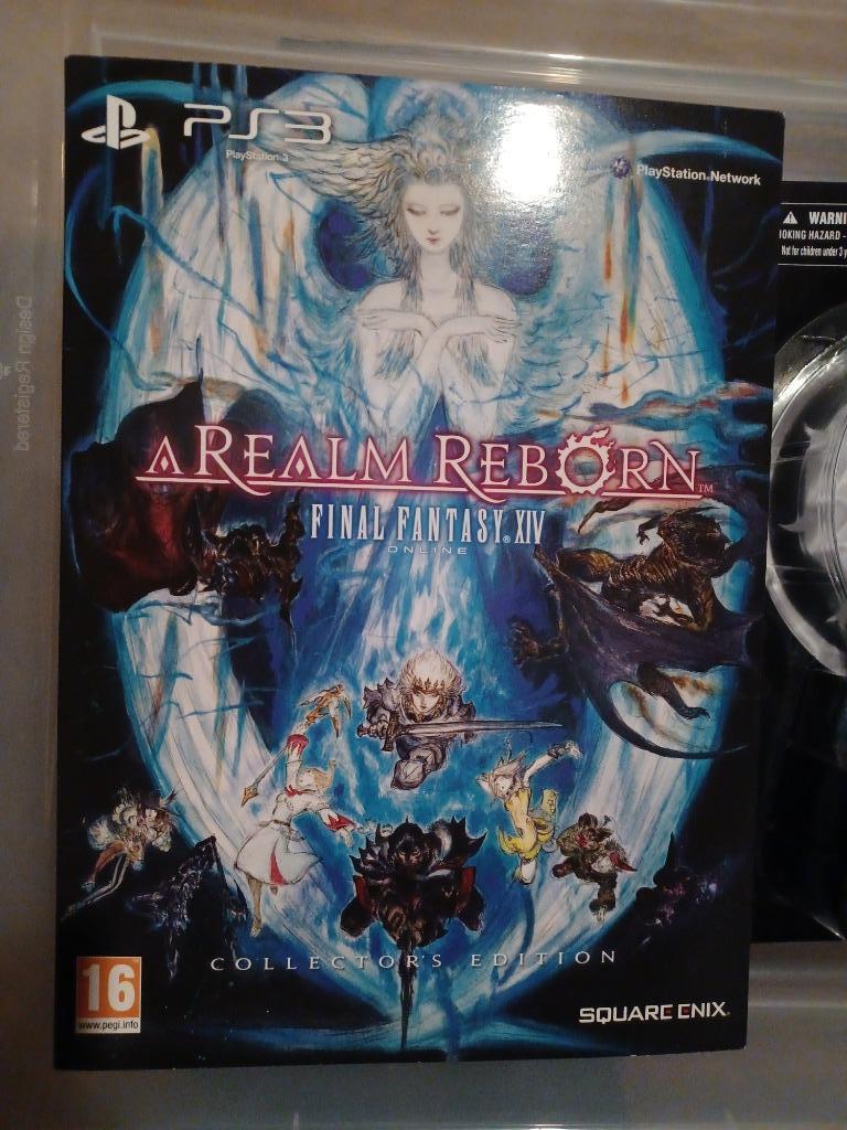 Final Fantasy XIV: A Realm Reborn - Collector's Edition PS3, Ophalen, Online, Zo goed als nieuw, Role Playing Game (Rpg)