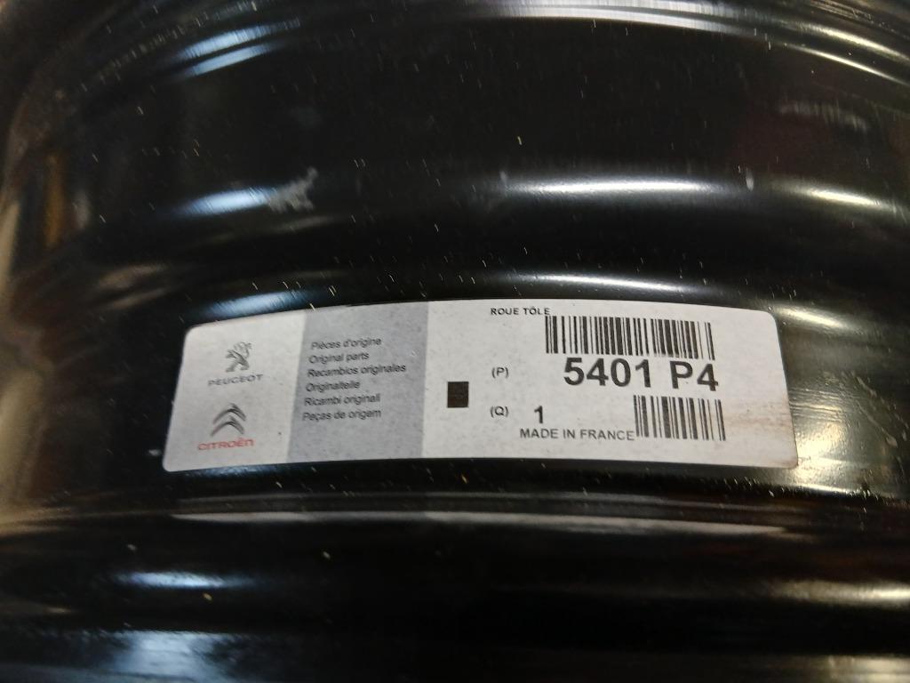 4 NOUVELLES JANTES PEUGEOT CITROEN 15" POUR PNEUS HIVER, Enlèvement ou Envoi, Neuf