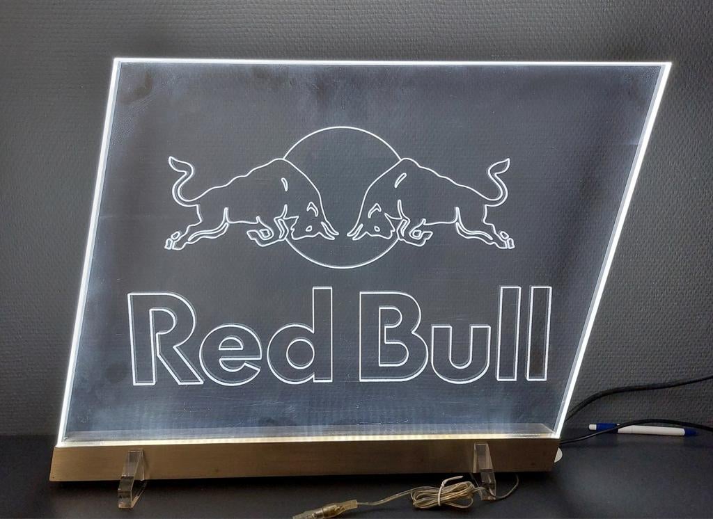 Red Bull verlichting.  600x480 mm, Verzamelen, Merken en Reclamevoorwerpen, Ophalen of Verzenden, Zo goed als nieuw