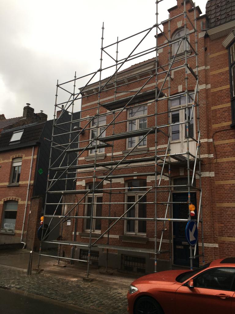 Stelling te huur scafom, Ophalen, Zo goed als nieuw
