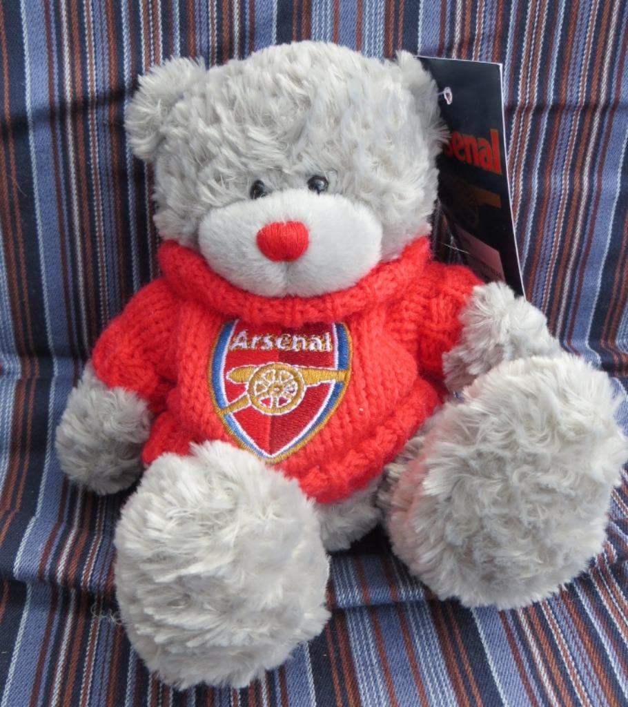 Beer : Arsenal  - voetbal -- mascotte, Verzamelen, Sportartikelen en Voetbal, Ophalen of Verzenden, Nieuw, Beeldje of Poppetje