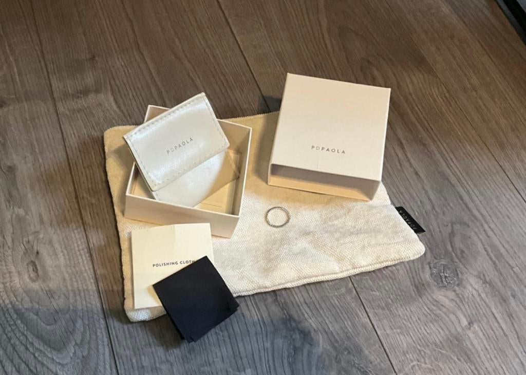 PD Paola ring, Gebruikt, Ophalen of Verzenden, 17 tot 18, Dame