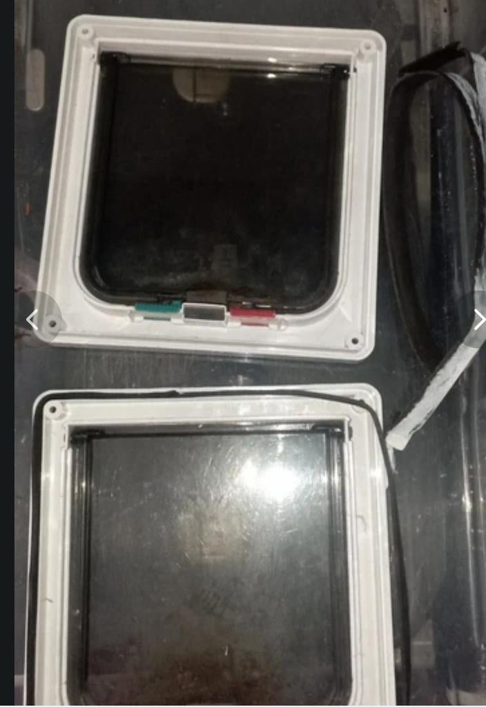 Kat deur, Dieren en Toebehoren, Ophalen of Verzenden, Zo goed als nieuw