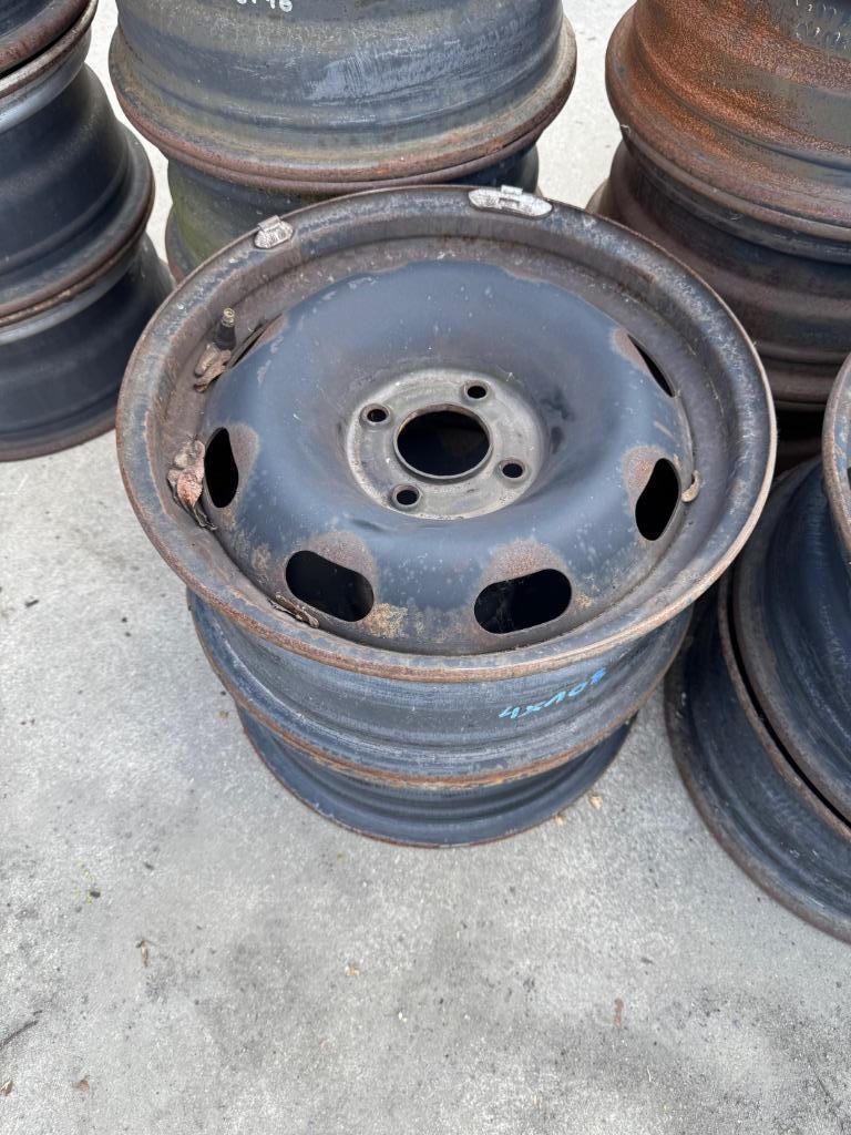 Peugeot 207 velgen van plaatwerk, Ophalen, Gebruikt, Peugeot