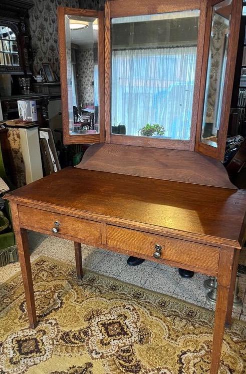 Coiffeuse début XXe, Antiquités & Art, Antiquités | Meubles | Tables, Enlèvement