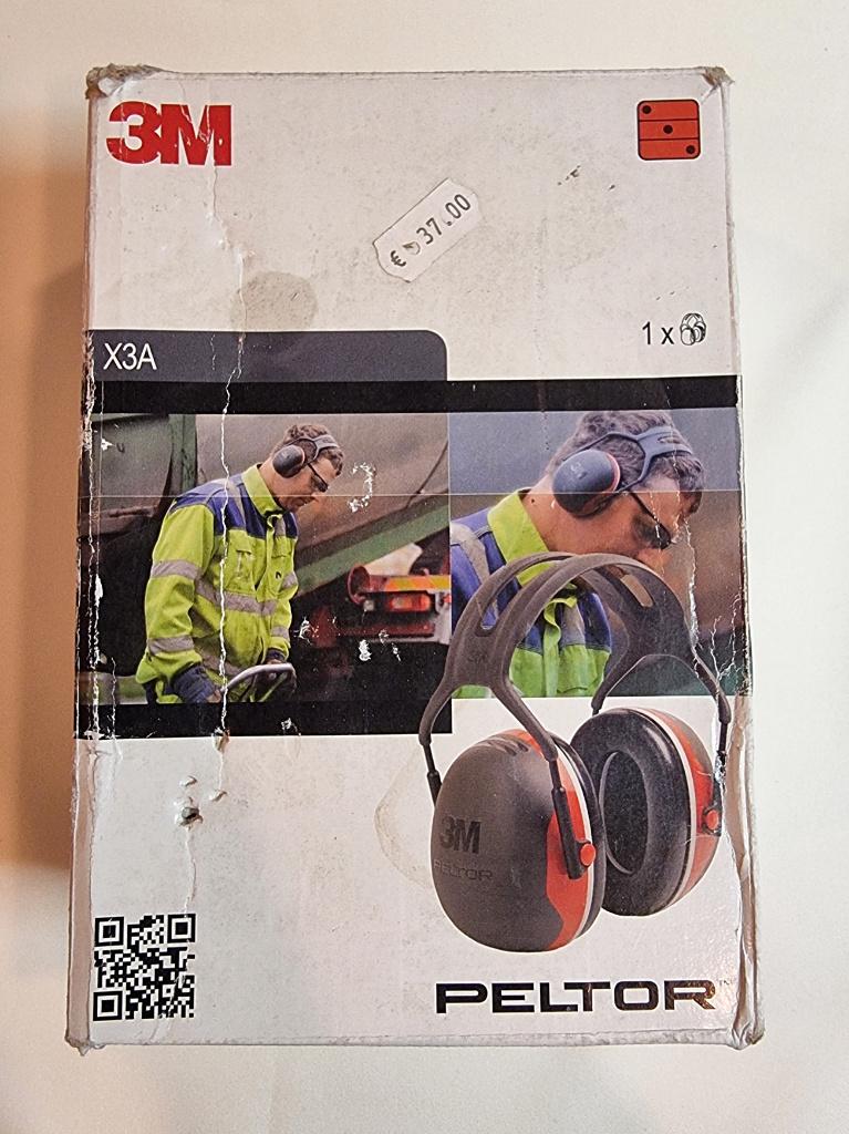 Peltor 3M X3A, Bricolage & Construction, Protecteurs auditifs, Enlèvement ou Envoi, Comme neuf