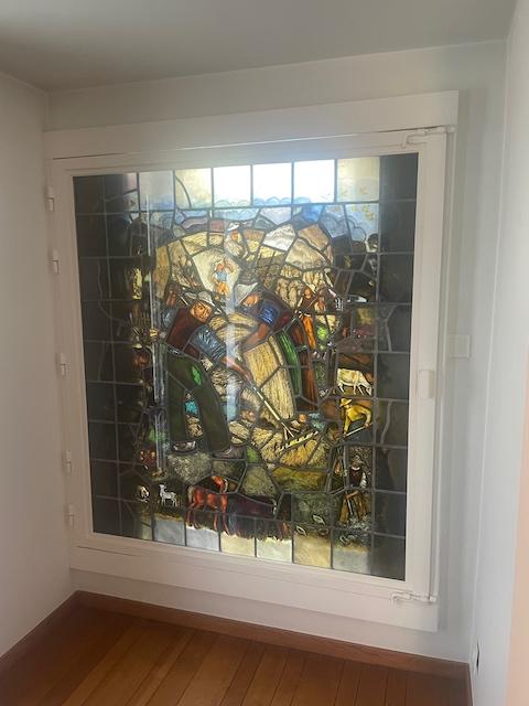 vitraux, Enlèvement