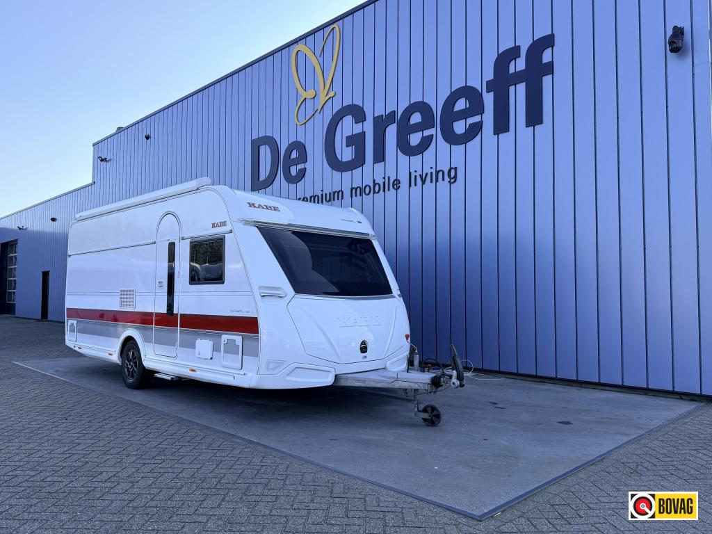 Kabe Royal 520 XL, Caravans en Kamperen, Caravans, Bedrijf, tot en met 4, 1500 - 2000 kg, Rondzit, Kabe, 6 tot 7 meter, Airco
