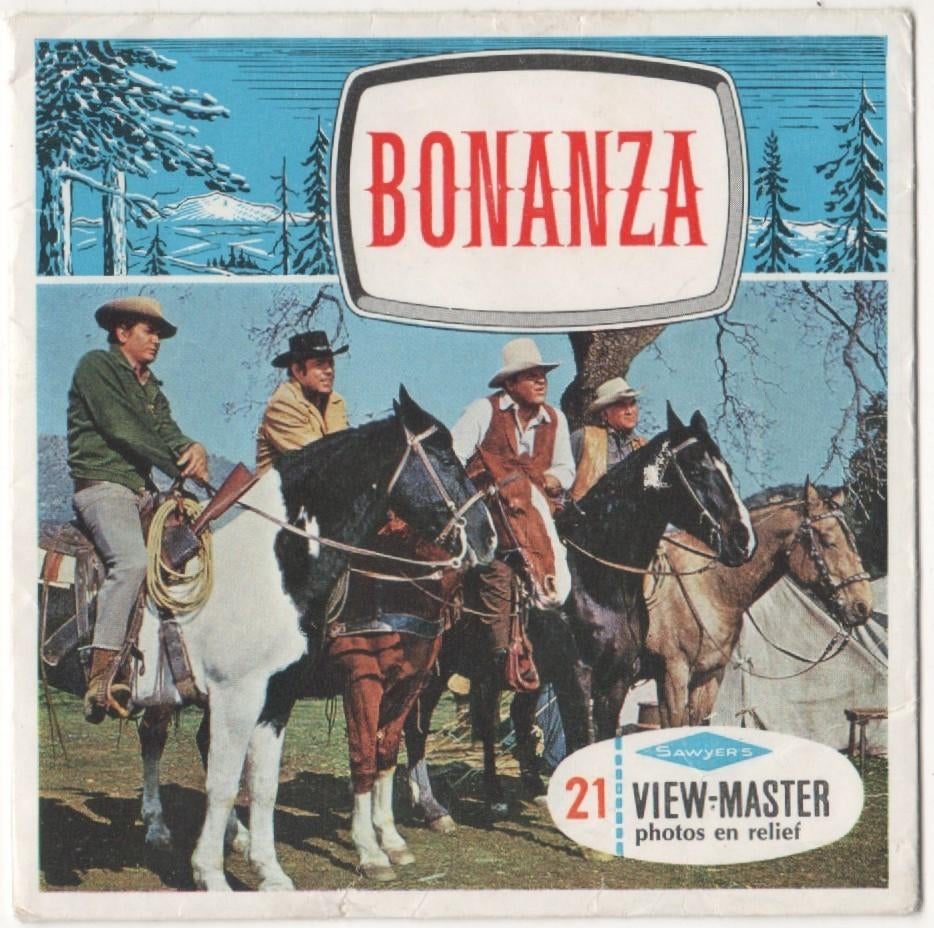 View-master Bonanza B 471 Livret en français, Enlèvement ou Envoi