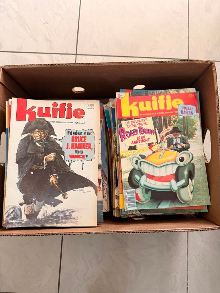 Vintage Krantjes kuifje, Boeken, Ophalen, Zo goed als nieuw