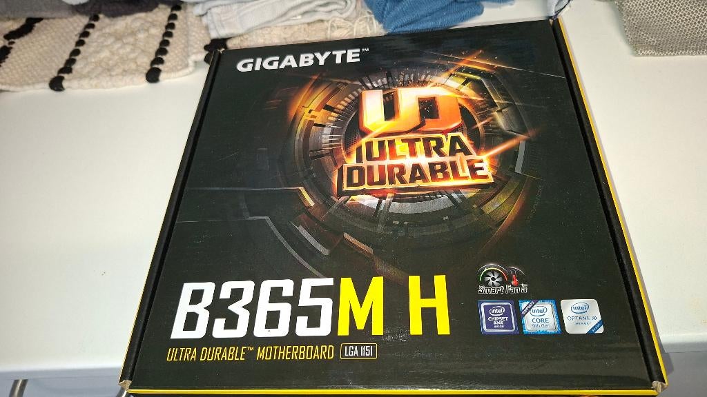 Carte mère Intel B 365 MHz, Informatique & Logiciels, Enlèvement ou Envoi, LGA 1151, DDR4, Utilisé