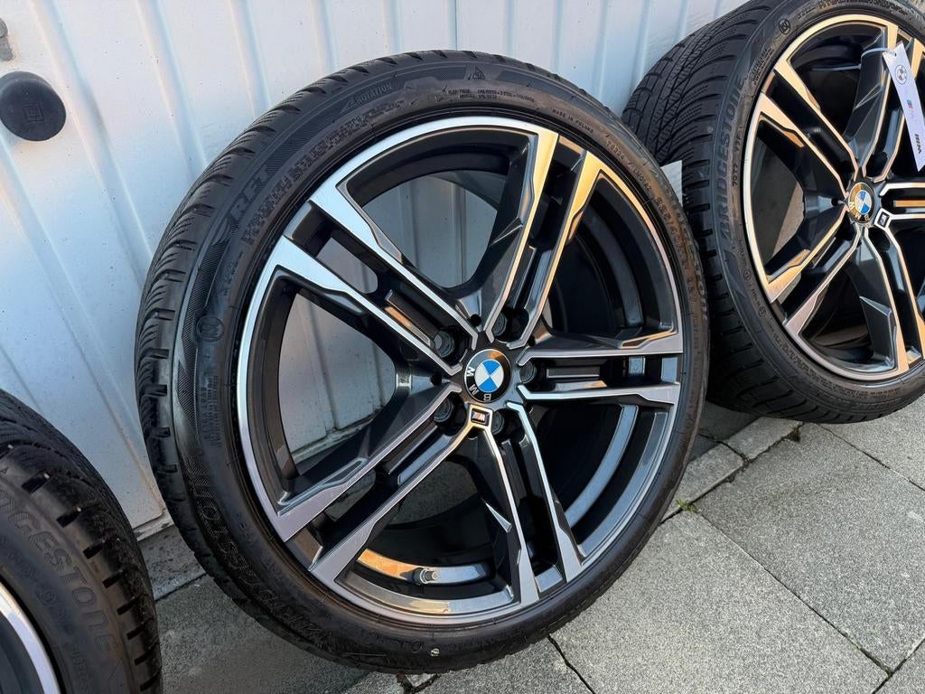 BMW 819M 18 inch originele M performance velgen + banden, Auto-onderdelen, Banden en Velgen, Ophalen, 18 inch, Gebruikt, Banden en Velgen