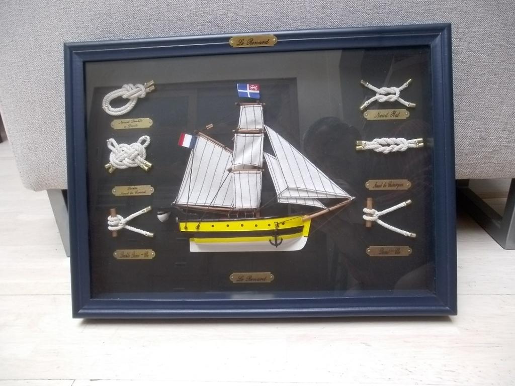 kader modelbouw boot / schip Le Renard, Hobby en Vrije tijd, Ophalen of Verzenden
