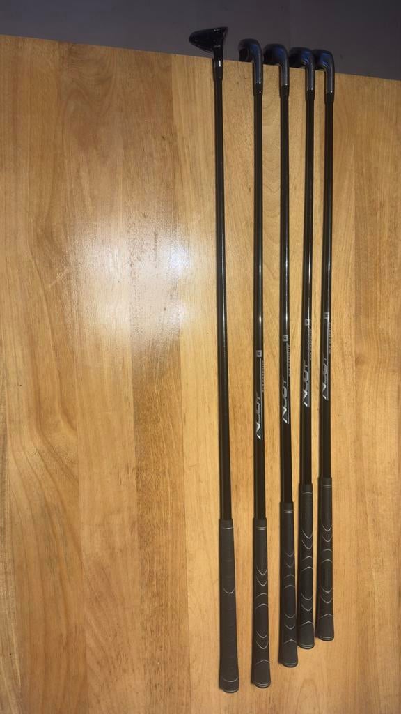 n-joy golf set 5 clubs, hybride 4 24, speelklaar, Sport en Fitness, Golf, Gebruikt, Set, Overige merken, Ophalen of Verzenden