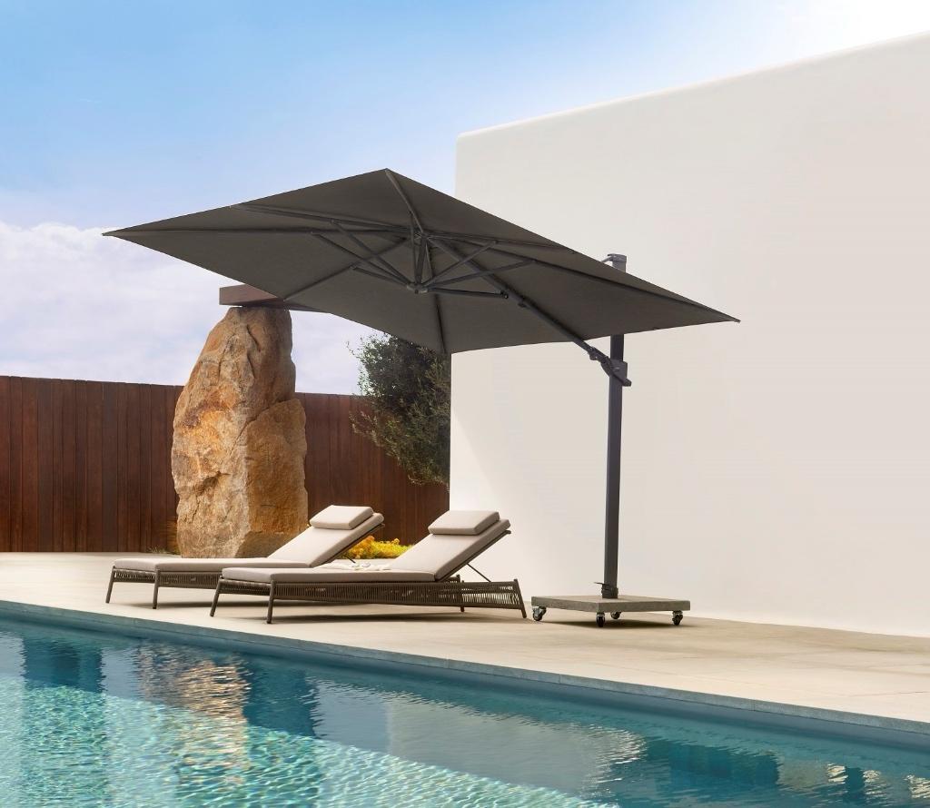 Parasol de qualité supérieure, Jardin & Terrasse, Étanche, Parasol flottant, Enlèvement, Utilisé