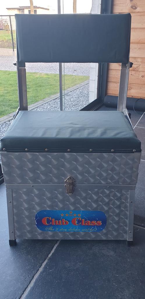 Viskist met rugsteun., Watersport en Boten, Hengelsport | Algemeen, Ophalen, Gebruikt, Overige typen