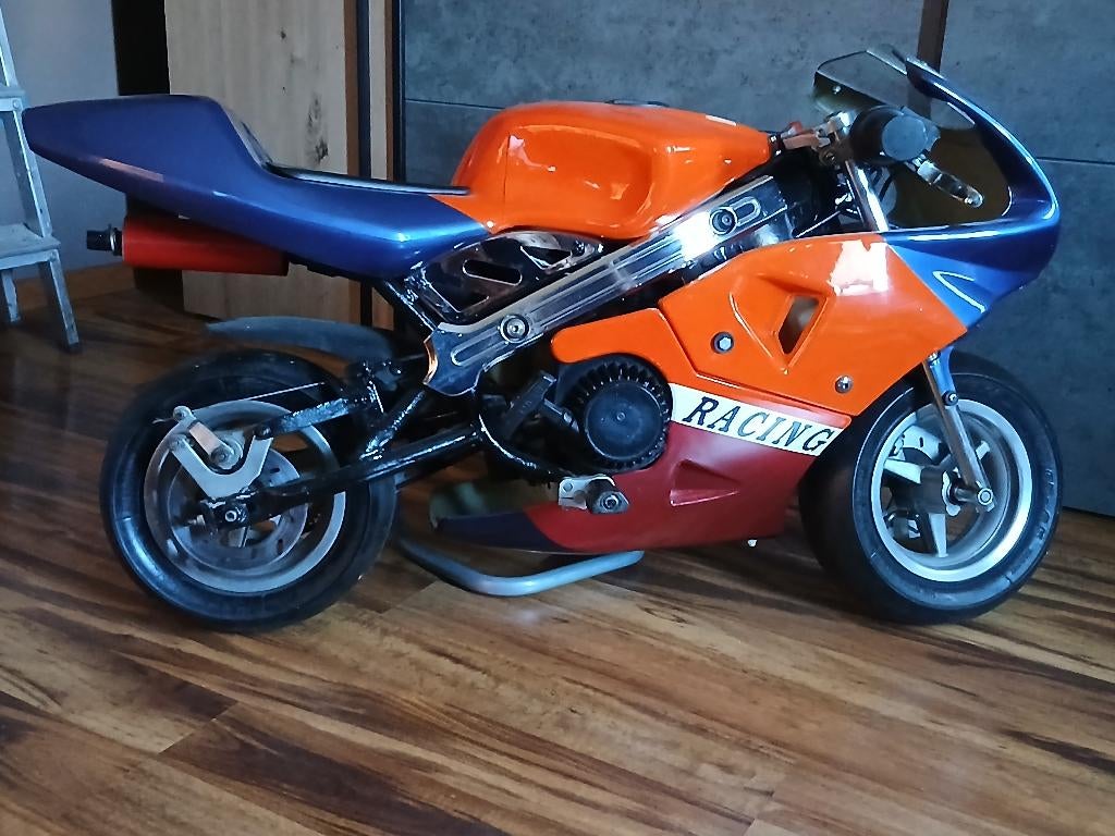 Pocketbike, Fietsen en Brommers, Minibikes, Midibikes en Pitbikes, Ophalen, Gebruikt