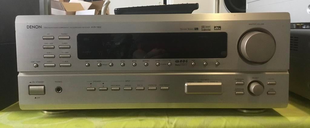 Denon receiver AVR - 1802, Audio, Tv en Foto, Versterkers en Ontvangers, Denon, Ophalen of Verzenden, Zo goed als nieuw, 120 watt of meer
