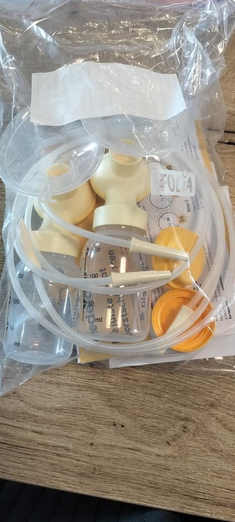 Kolfset dubbel medela symphony, Kinderen en Baby's, Babyvoeding en Toebehoren, Ophalen of Verzenden, Zo goed als nieuw, Overige typen