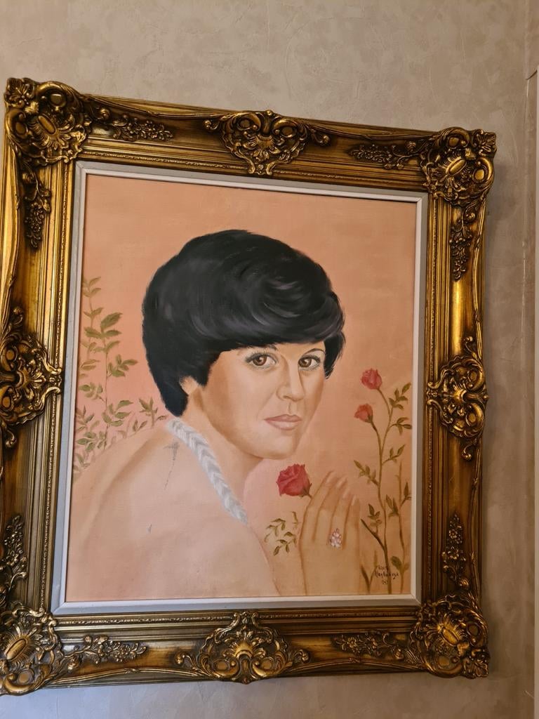 Shilderij Anita van bokrijk, Antiek en Kunst, Kunst | Schilderijen | Klassiek, Ophalen