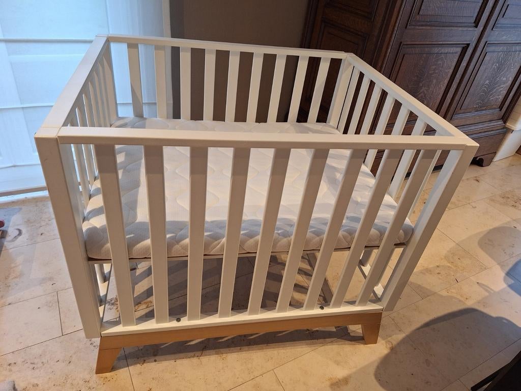 Babypark - Pericles Malmo wit inclusief matras., Enlèvement