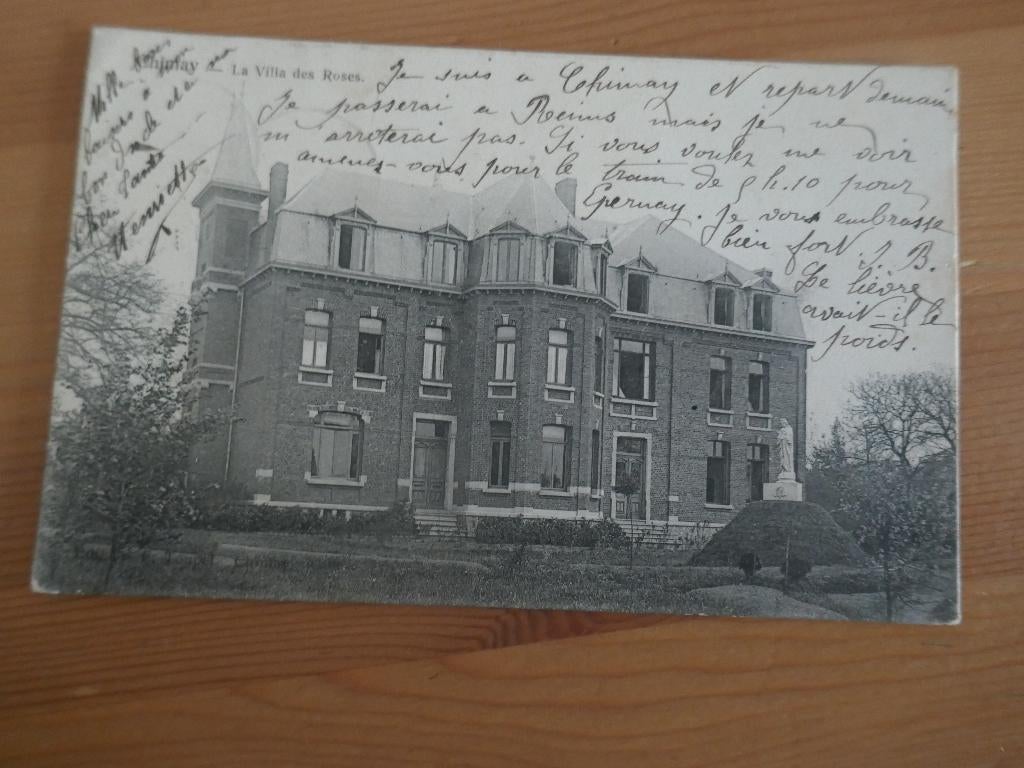 chimay la villa des roses, Ophalen of Verzenden, Gelopen, Henegouwen