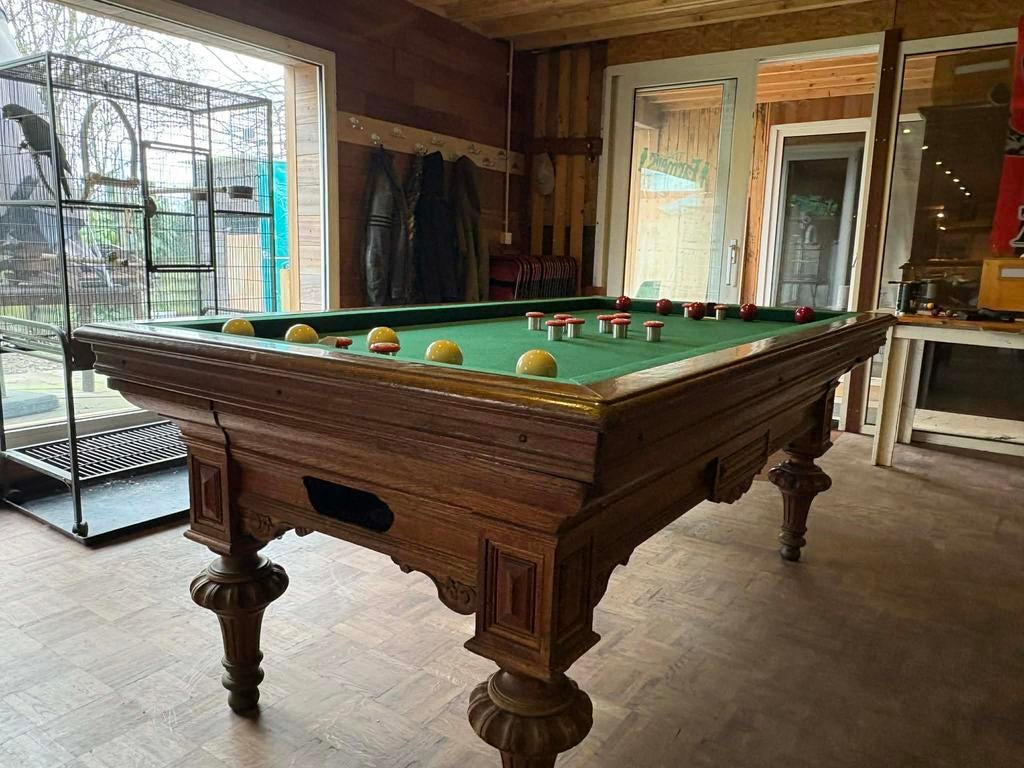 Tapbiljart / golfbilbiljart / toppenbiljart, Sport en Fitness, Biljarten en Poolen, Ophalen, Zo goed als nieuw