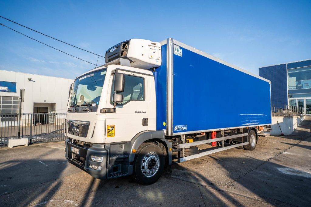 MAN TGM 18.340 BL+CARRIER+DHOLLANDIA 3Ton, Achat, Euro 6, Entreprise, MAN