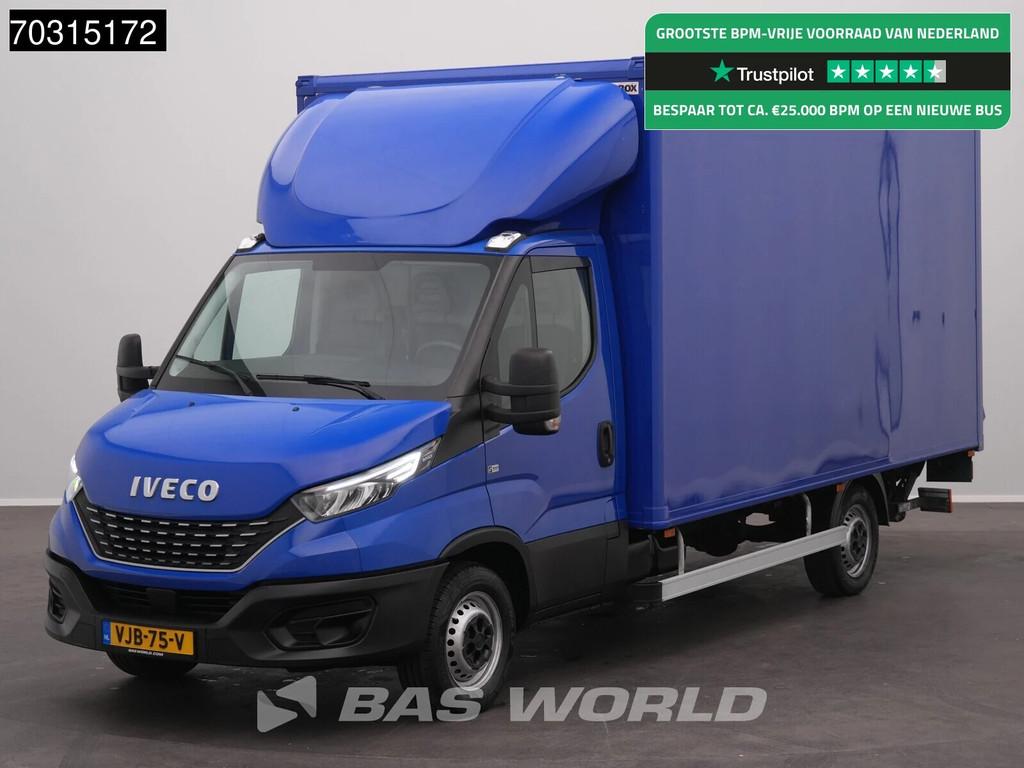 Iveco Daily 35S14 Laadklep Automaat Zijdeur Bakwagen LED Nav, Auto's, Start-stop-systeem, Gebruikt, Euro 6, Iveco