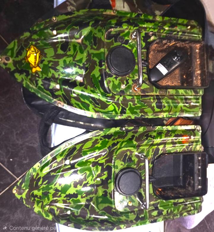 karpervissen material , hengels, baitboat ...., Ophalen, Gebruikt, Complete set