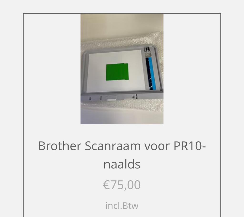 Borduurramen voor brother, Hobby en Vrije tijd, Ophalen, Brother