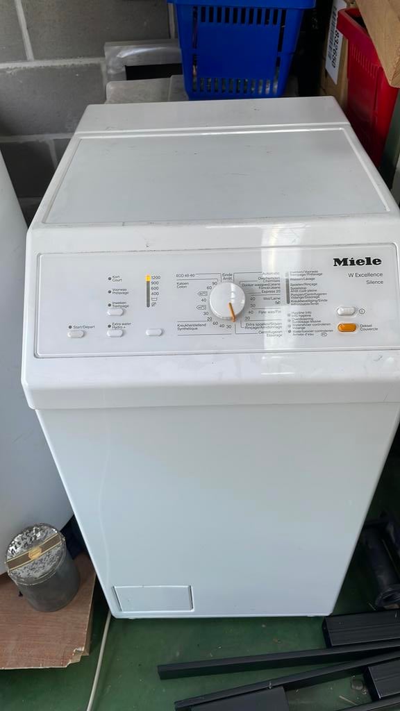 Miele W Excellence Silence, Elektronische apparatuur, Wasmachines, Ophalen, Zo goed als nieuw, Bovenlader