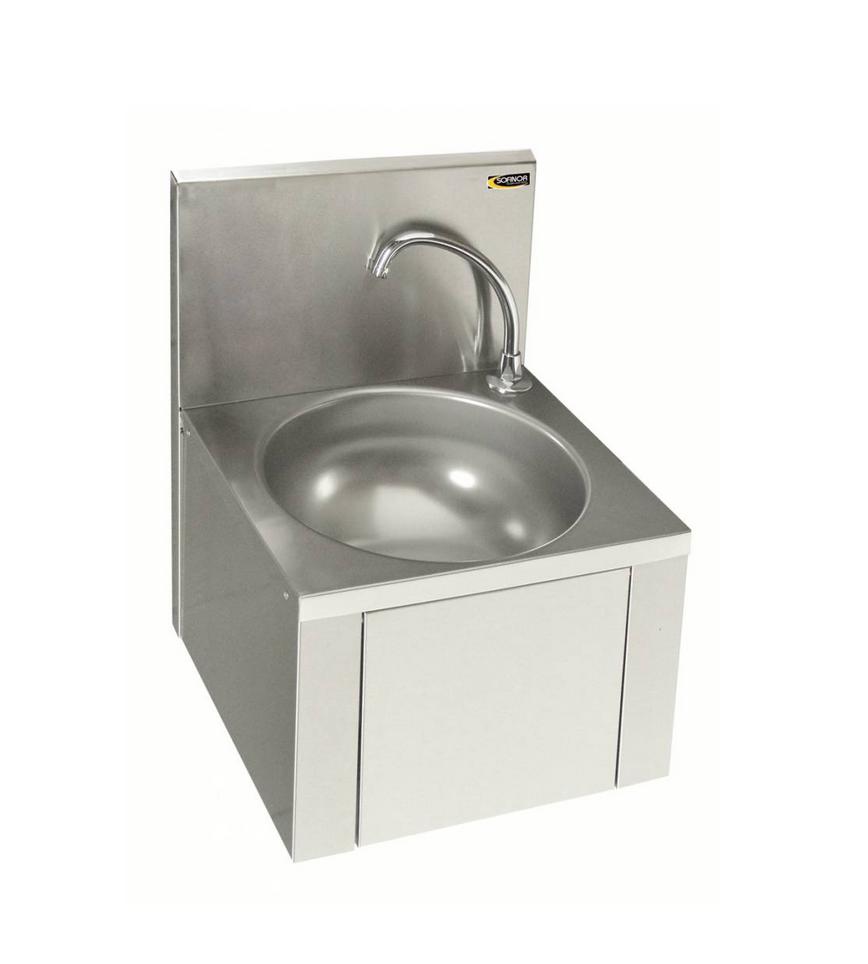 Professionele Sofinor Handwasbak – RVS & Kniebediening, Ophalen