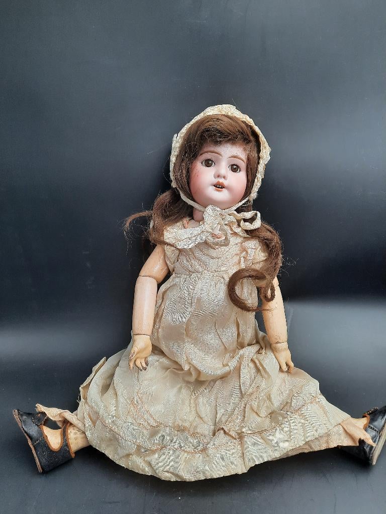 oude porseleinen pop nr 3, begin 1900, Antiek en Kunst, Ophalen of Verzenden