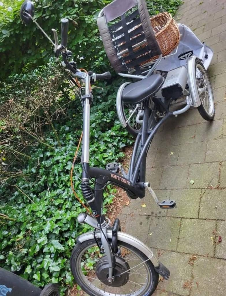 Elektrische 3wieler, Fietsen en Brommers, Fietsen | Driewielfietsen, Ophalen, Gebruikt, Van Raam