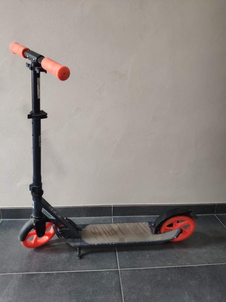 Step Mid 7 - oranje/zwart, Fietsen en Brommers, Steps, Gebruikt, Gewone step, Ophalen