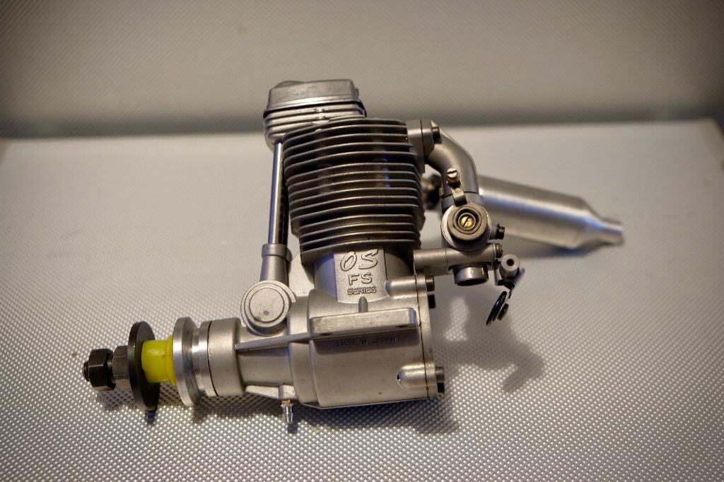 OS Max OS Max FS 91 Surpass 4 temps + échappement – bel état, Hobby & Loisirs créatifs, Modélisme | Radiocommandé & Téléguidé | Avions