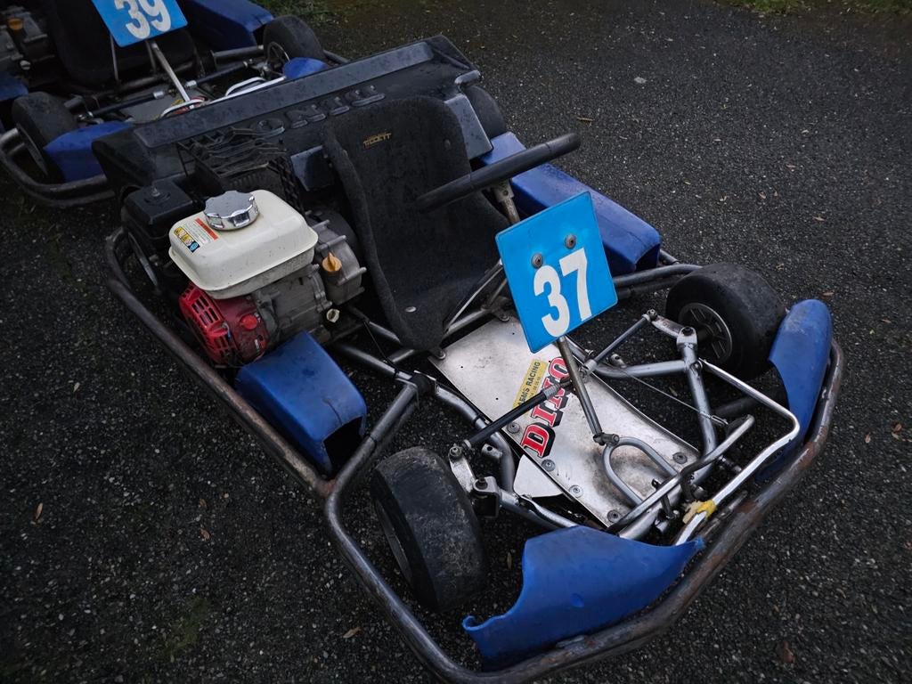 Honda GX 200 Kaart
Klaar voor gebruik 65km/h, Enlèvement ou Envoi, Utilisé, Kart