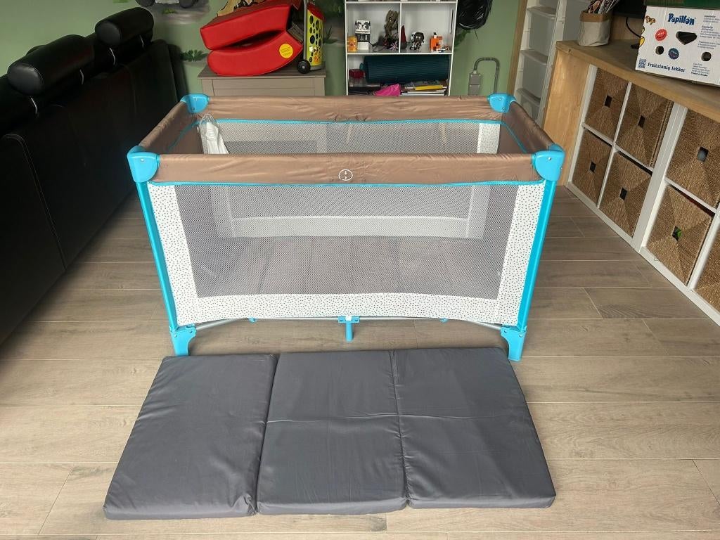 Reisbedje met extra matras, Kinderen en Baby's, Babywiegjes en Ledikanten, Ophalen, Nieuw, Reisbedje