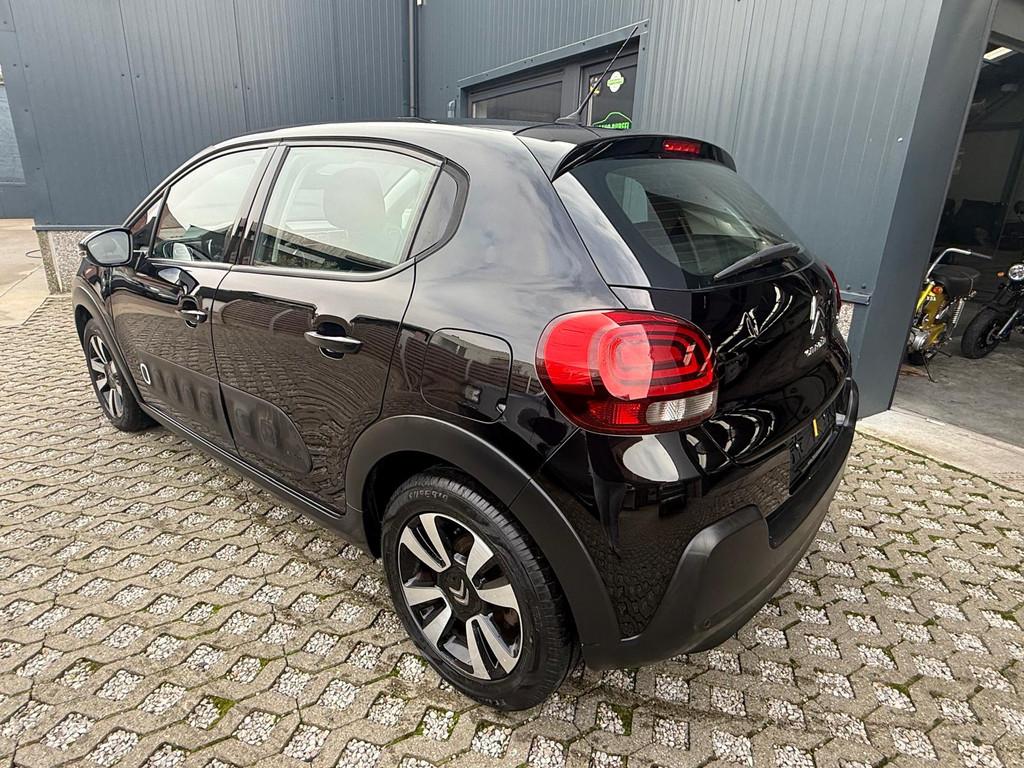Citroën C3 Benzine - Navigatie/camera/alu velgen, Auto's, Citroën, Voorwielaandrijving, Stof, Gebruikt, Zwart