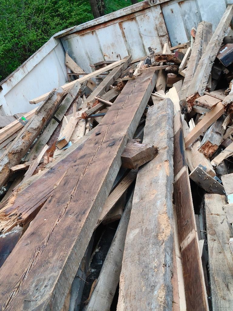 gratis brandhout uit afbraak, Doe-het-zelf en Bouw, Ophalen