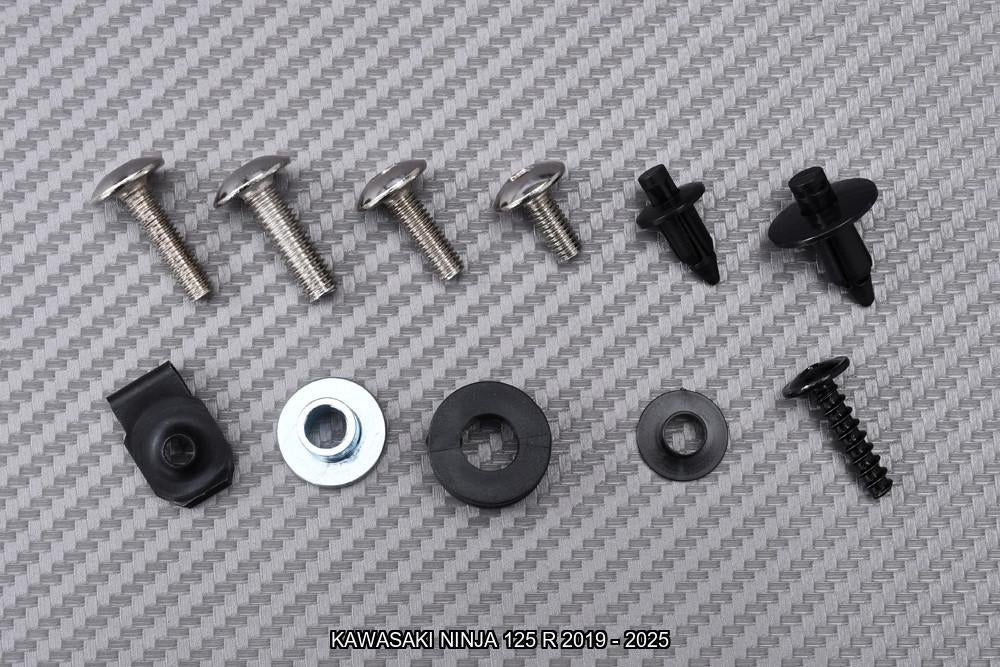 Kuip bouten set voor KAWASAKI NINJA 125 R 2019 2025, Motoren, Ophalen of Verzenden, Nieuw