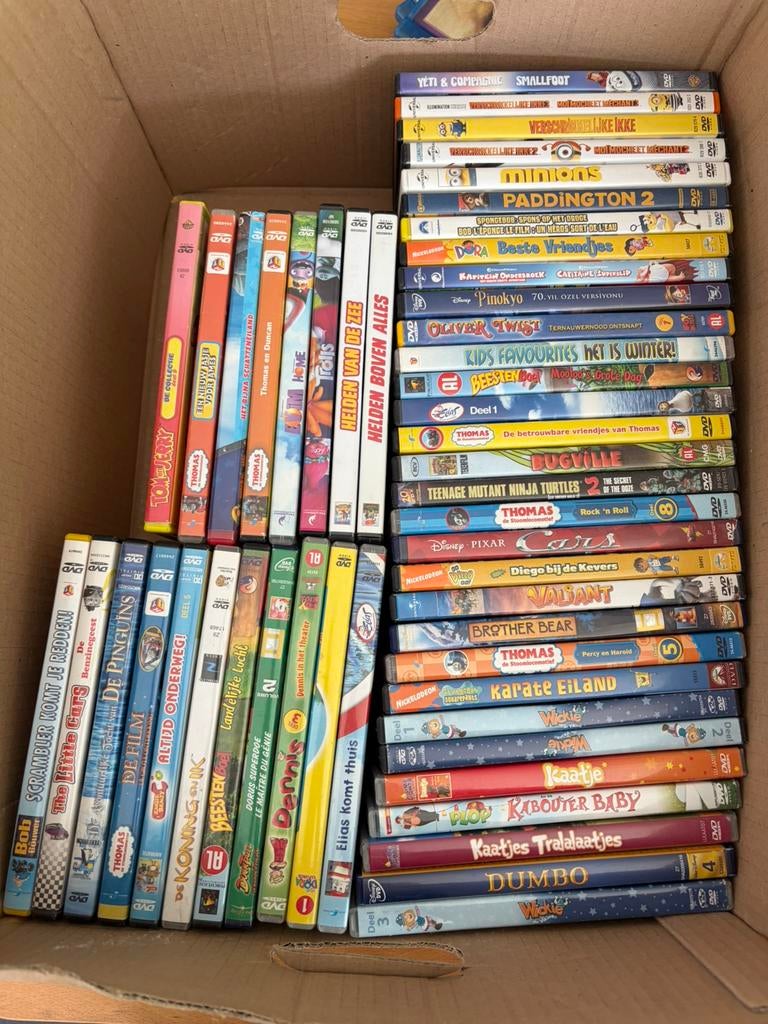 Ong 150 DVD’s kinderfilms blockbusters series, Ophalen, Gebruikt