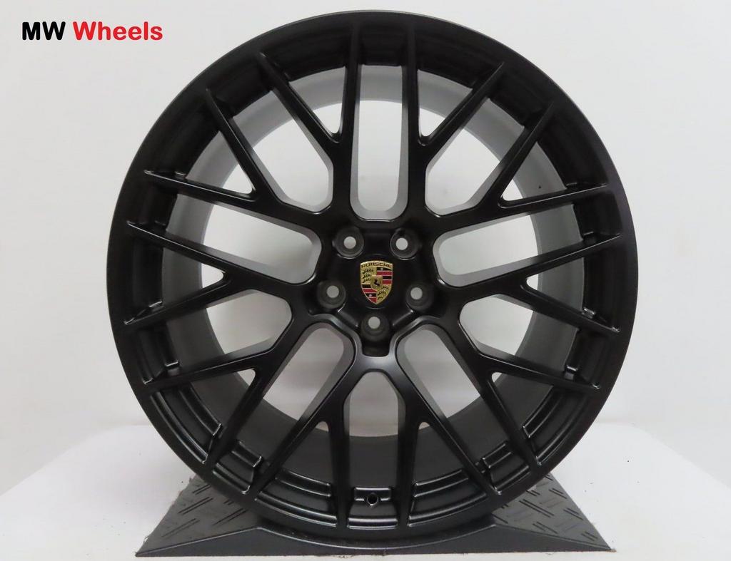 Porsche 21 inch Origineel velgen Macan RS Spyder zwart, Neuf, -, 21 pouces, -