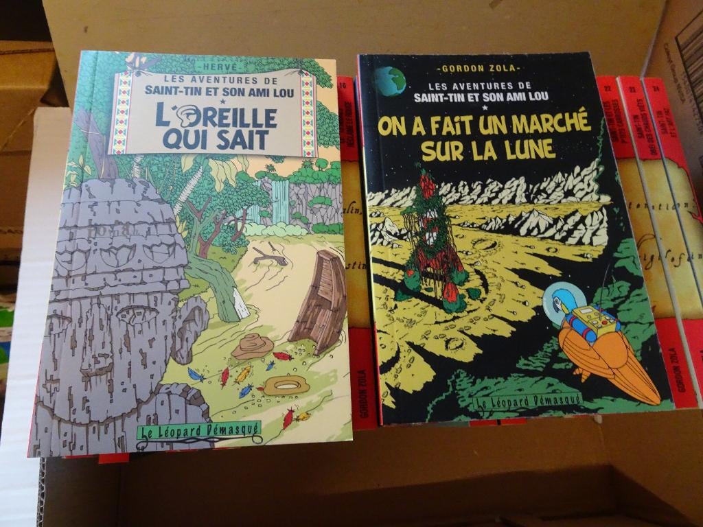 Complete collectie 24 delen - Saint-Tin en zijn vriend Lou -, Verzamelen, Ophalen of Verzenden, Kuifje, Nieuw, Boek of Spel