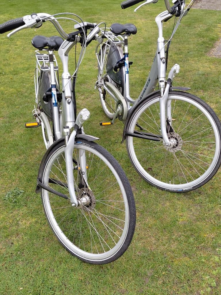 mooie set 2 electrische damesfietsen BATAVUS., Vélos & Vélomoteurs, Vélos électriques, Utilisé, Batavus, Moins de 47 cm, 30 à 50 km par batterie