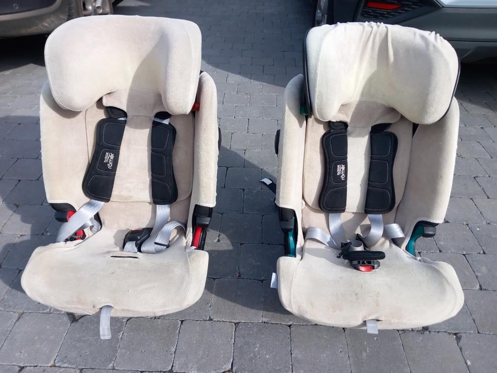 2 sièges auto britax romer isofix 1,5 ans jusqu'à 12 ans, Enfants & Bébés, Sièges auto, Enlèvement, Romer, Isofix